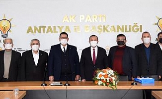 Esnaftan AK Parti İl Başkanı'na ziyaret
