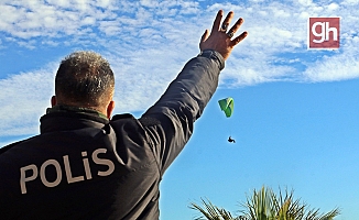 “Polis kuş uçurtmadı” deyimi Antalya’da gerçek oldu