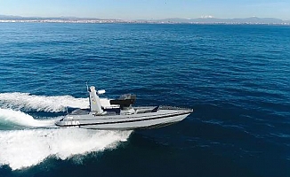 Türkiye'nin ilk silahlı insansız deniz aracı 'ULAQ' Mavi Vatan ile buluştu