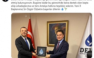 İl Başkanı Akıncı görevinden istifa etti!