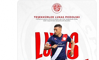 Podolski’den ‘veda’ sitemi