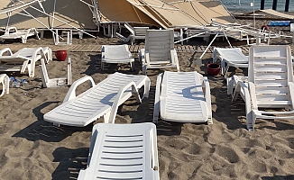 Antalya'da hortum sahili vurdu!
