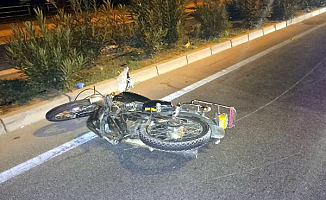 Yaya geçidinde motosikletin çarptığı yaya öldü