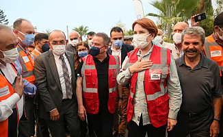 AKŞENER YANGIN BÖLGESİNDE