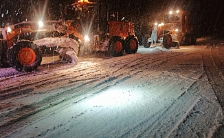 Antalya’da kar yağışı başladı