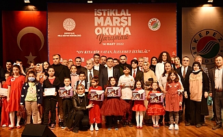 Kepez’de İstiklal Marşı Okuma Yarışması