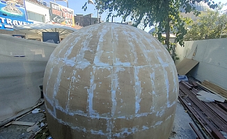 Tarihi Saat Kulesi, 80 yıl sonra kubbesine kavuşuyor