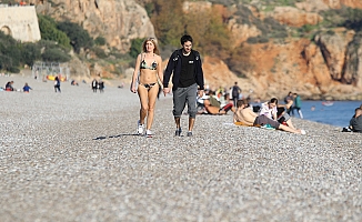 Aralık ayı sonunda deniz keyfi