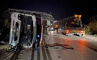 EDS'ye çarptı, ortalık savaş alanına döndü