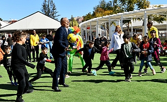 Depremzede çocuklar Teneffüs Park’ta ağırlandı