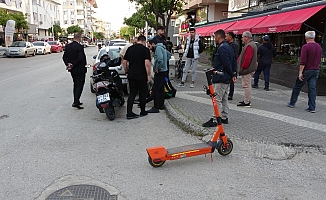 Yine scooter kazası: 2 yaralı