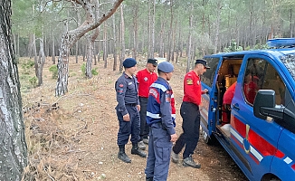 Kaybolan şahsı jandarma buldu