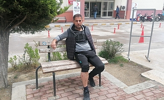 Seçmen bilgi kağıdı dağıtan muhtar, sokak köpeklerinin saldırısına uğradı