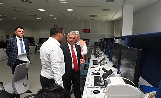 Vali Ersin Yazıcı, havalimanı genişleme projesi çalışmalarını yerince inceledi