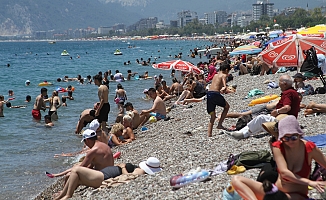 Antalya’da termometreler 41 dereceyi gördü!