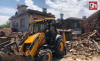 Balbey Mahallesi’nde metruk yapılar yıkıldı