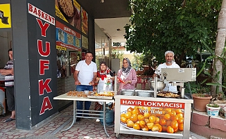 EYT’den emekli oldu, ilk maaşıyla lokma tatlısı dağıttı