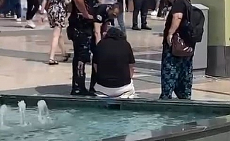 Polisi görünce namaz kılmaya başladı, gerçek çok farklı çıktı