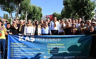 Kaş’ta Yayla Şenlikleri coşkusu