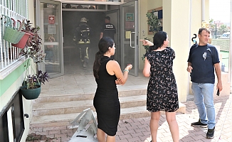  Anaokulunda korkutan yangın