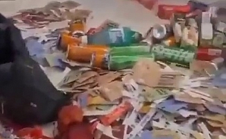 Turistin odasından çıkanlar şaşkına çevirdi