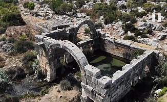  2 bin yıllık tarihi su yapısı yüzülerek gezilebilecek arkeopark olmayı bekliyor