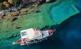 Bin 500 yıl önce denizin yuttuğu şehir tekne turlarının merkezi oldu