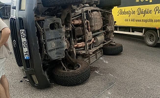 Sümer Ezgü Antalya’da kaza geçirdi