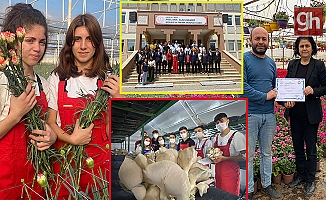 Tarım Lisesi’nin “Gelecek Tarımda Projesi” başarıyla tamamlandı