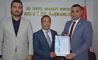 Üreticilerin sorunlarına çözüm için aday adayıyım