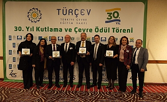 Antalya Büyükşehir Belediyesi 20. çevre ödülünü aldı