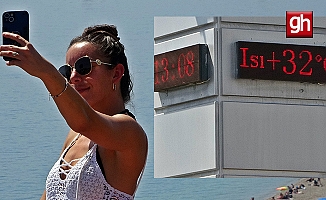 Antalya'da kar manzaralı 32 derece, sahilleri yaza döndürdü