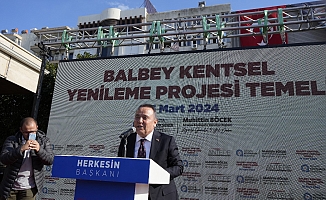  Başkan Böcek: "Balbey Projesi'nin ilk etabı 1,5 yılda tamamlanacak"