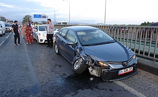 Köprüdeki feci kaza!