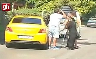 Yolcu taksiyle son sürat uzaklaştı, şoför arkasından bakakaldı!