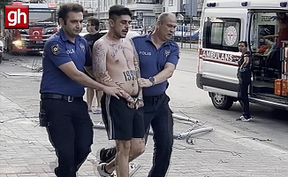 Ambulans yerine polis aracına binmek zorunda kaldı