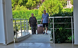 Emeklilerin Antalya'daki KYK yurtlarında ücretsiz tatil keyfi başladı