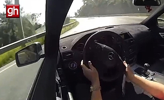 Virajları drift atarak geçen sürücüye 33 bin TL'lik fatura