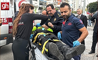 Emniyet müdürü trafik kazası yapan Şahin timi personelinin elini bir an olsun bırakmadı