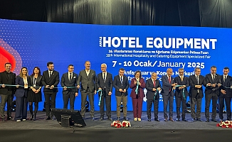 Uluslararası Konaklama ve Ağırlama Ekipmanları İhtisas Fuarı Antalya'da açıldı