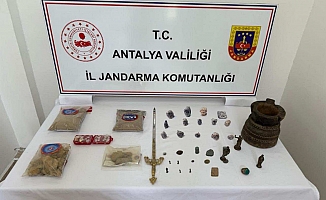  75 parça arkeolojik eser satılmadan yakalandı