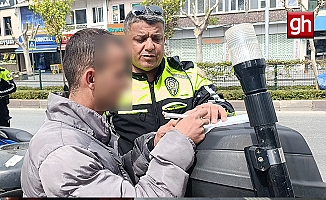 Denetime takılınca... "Ehliyet evde, bahane cepte!"
