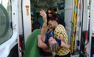 Ev sahibi kadın sinir krizi geçirdi!