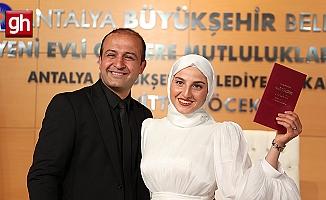  Antalya Büyükşehir Belediyesi nikah salonunda "05.05.2025" yoğunluğu