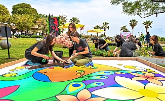  Antalya'da ‘Çiçek Desenleri Günleri' başladı