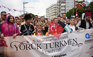 Antalya ‘Yörük Göçü'yle renk cümbüşüne döndü