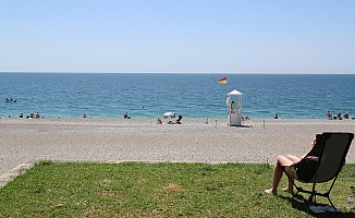 Dünyaca ünlü Konyaaltı Sahili yaza hazır