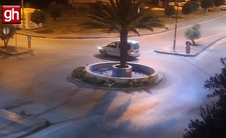 Gece yarısı 3 saat dirift attı, mahalleliyi canından bezdirdi