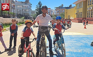 Gülveren İlkokulu’ndan 'Pedallı Gelecek' için anlamlı proje
