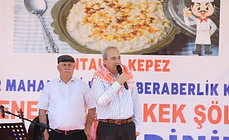  Kepez'de keşkek şöleni